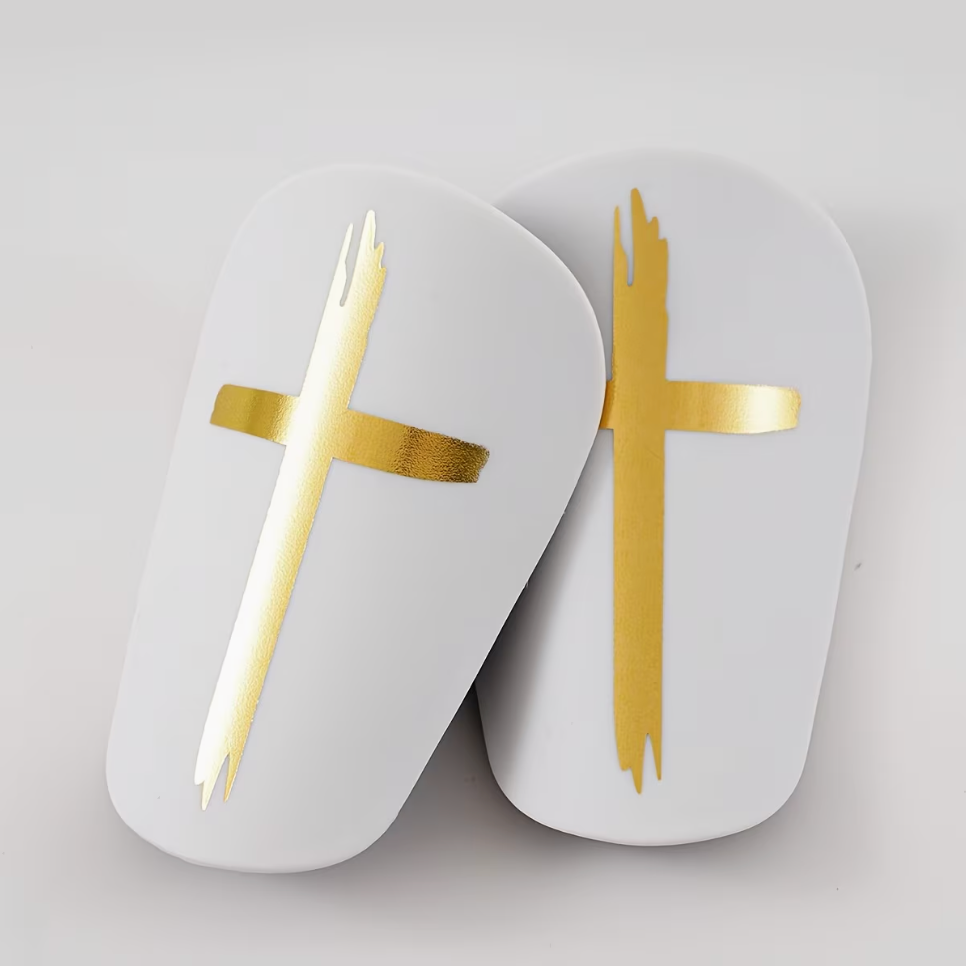 1 Pair of Mini Football Insert Board, Thickened Adult New Insert Type Leg, Lightweight And Comfortable Football Equipment - Suitable for Football Training And Competition