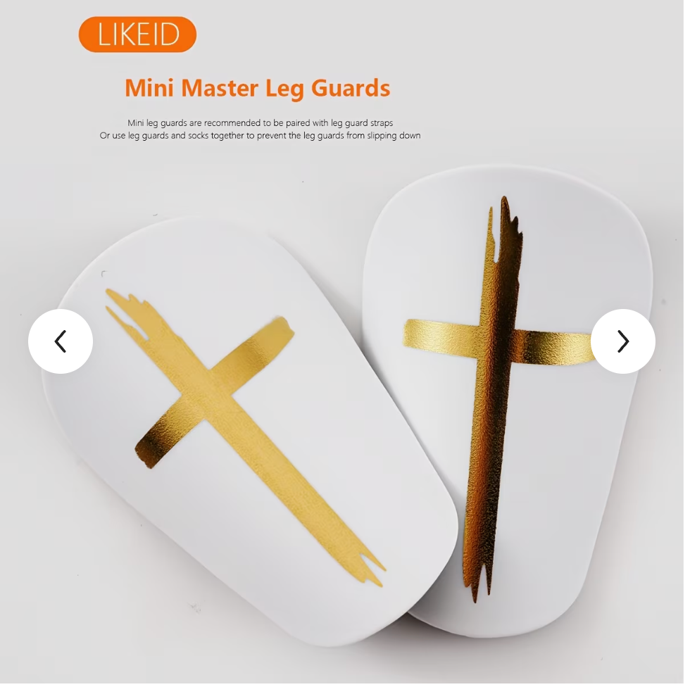 1 Pair of Mini Football Insert Board, Thickened Adult New Insert Type Leg, Lightweight And Comfortable Football Equipment - Suitable for Football Training And Competition