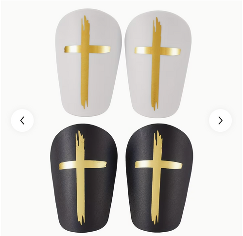 1 Pair of Mini Football Insert Board, Thickened Adult New Insert Type Leg, Lightweight And Comfortable Football Equipment - Suitable for Football Training And Competition