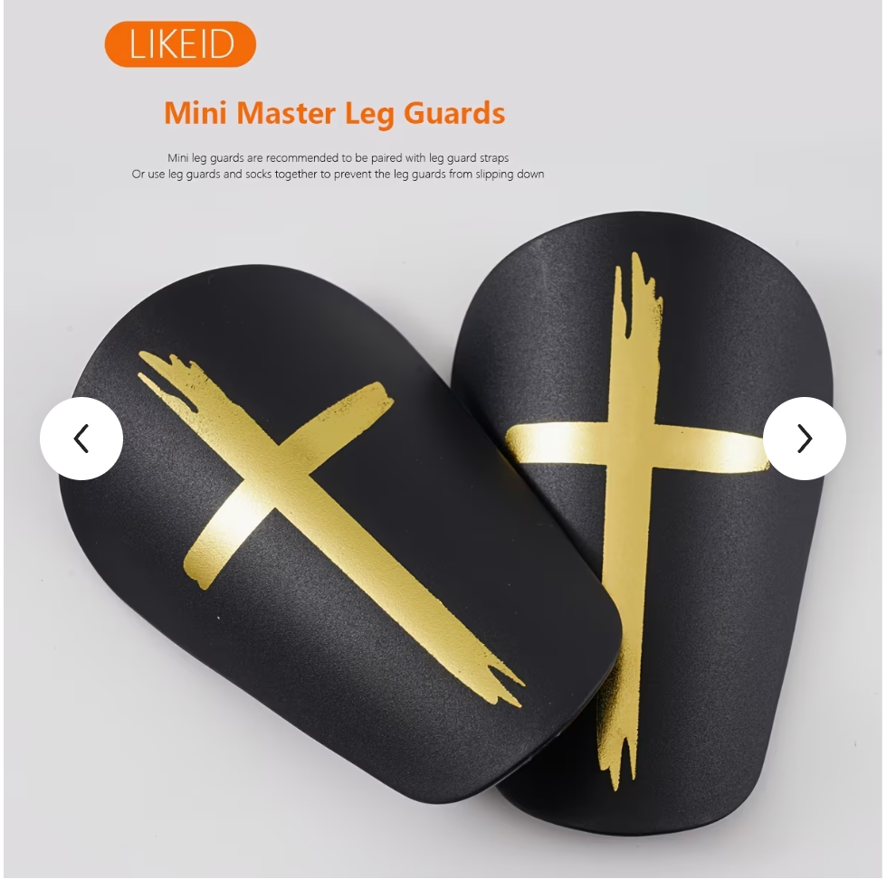 1 Pair of Mini Football Insert Board, Thickened Adult New Insert Type Leg, Lightweight And Comfortable Football Equipment - Suitable for Football Training And Competition